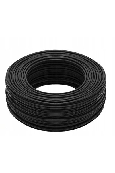 NO BRAND Cablu electric H05VV-F OWY 3x1,5mm² la prelungitor 50m negru