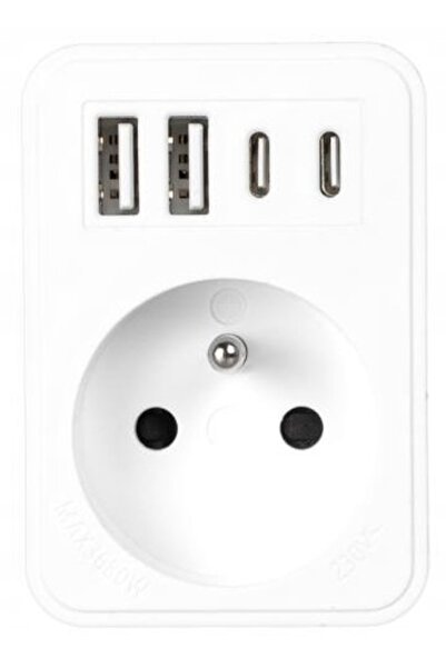 LTC Priză electrică Încărcător USB Prelungitor Distribuitor de energie Încărc...