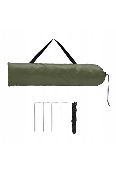 NO BRAND Cort vestiar și duș pentru drumeții și camping, verde, într-o cutie