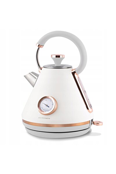 Berdsen Fierbător electric cu termometru 1.7L BD-701 alb