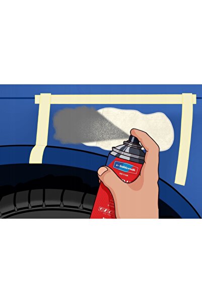 NO BRAND Vopsea spray originală auto FORD Argintiu Moondust