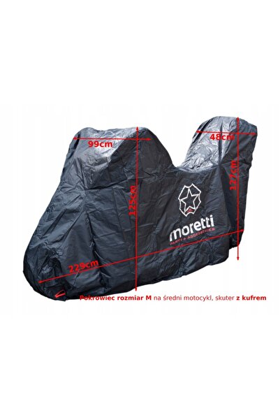 NO BRAND Husă motocicletă cu cutie SQUADRO SCOOTER MOTORBIKE CROSS MORETTI Mă...