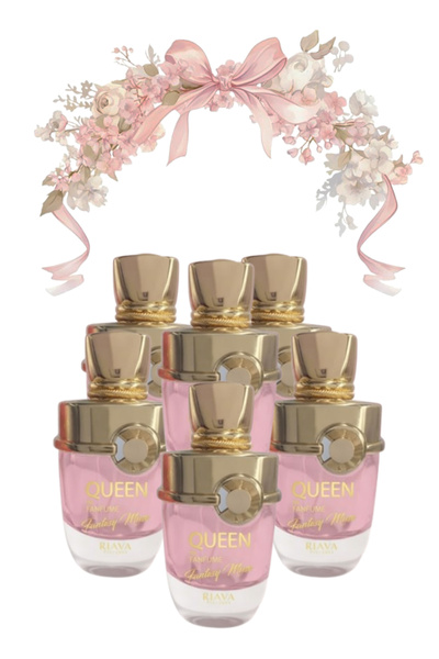 RIAVA PERFUMES 6 قطع من عطر كوين أوف برفوم 100 مل