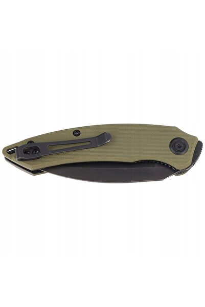 NO BRAND Kubey EDC Knife Leaf Green G10 Cuțit pliabil (KU333C)