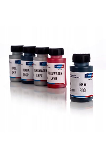 NO BRAND Set de retușare vopsea + Incolor + Baton de retușare BMW 475 Negru S...