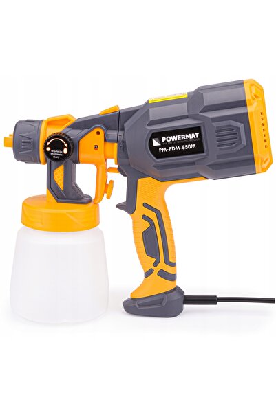 Powermat PULVERIZATOR ELECTRIC DE VOPSELE MALARSKI 550W PISTOL DE VOPSIT ELEC...