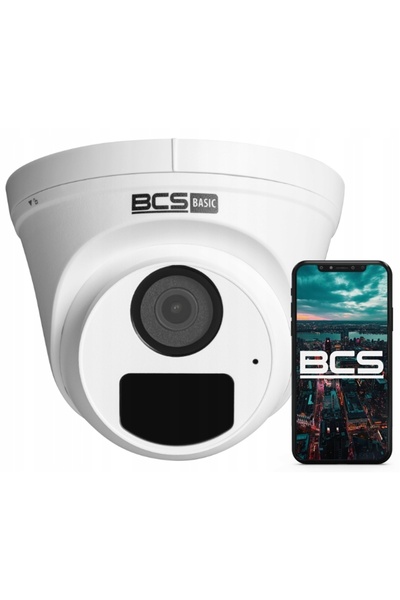 BCS Cameră IP 5MPx de exterior Basic BCS-B-EIP15FR3(2.0) PoE cu microfon
