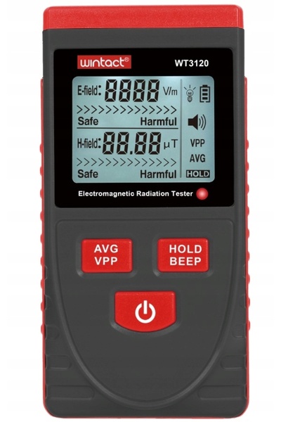 Benetech Contor de model de undă pentru câmp electromagnetic, Tester de formă...