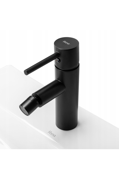 Rea Baterie de bideu modernă Tess Black, neagră