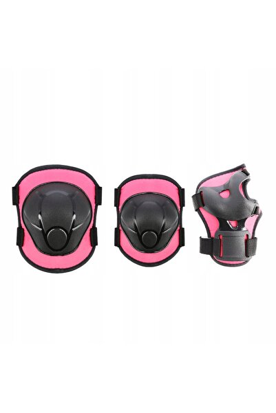 Meteor Cască de bicicletă pentru copii, reglabilă 48-52 cm + Set de protecție S