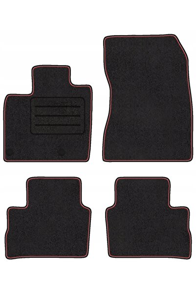NO BRAND Covorașe auto din catifea pentru KIA NISSAN QASHQAI (2021-) Bandă ro...