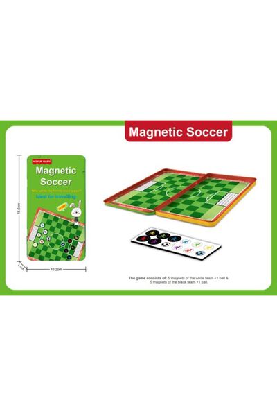 PlayFun Fotbal Magnetic - Jucarie pentru Copii, in Aer Liber, Miscare si Joaca