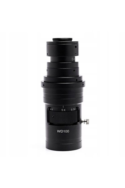 TECHREBAL Obiectiv Microscop Digital C-Mount Zoom 200x