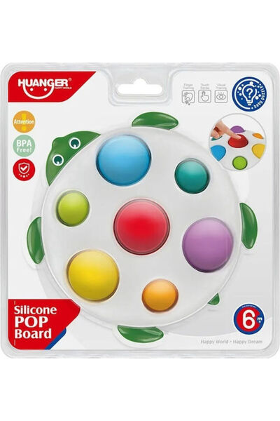 OEM Minge Popping, senzoriala bebelusi forma broasca testoasa silicon - Jucar...