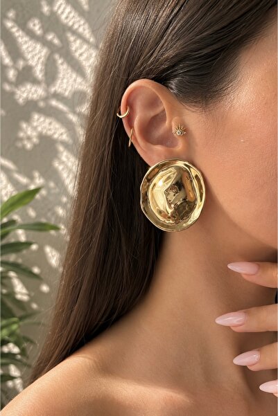 Okko Store Wavy Plate Earrings