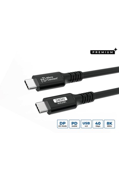 MicroConnect USB4CC025 240W 0.25m