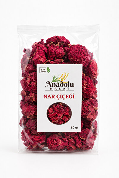 ANADOLU HASAT Nar Çiçeği Çayı 40Gr -Doğal Kurutulmuş Nar Çiçeği Bitki Çayı