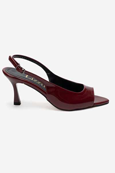 Lizzu Women's Pointed Toe Open Medium Size 8 cm Heeled Shoes Nicola