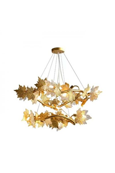 ٍSiera Light Maple Leaves Chandelier Champagne 436
