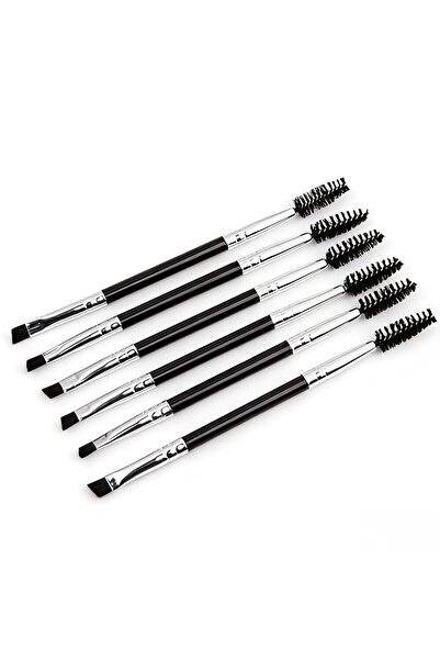 Choice 6Zhiheiyinjiemaojuan 6-Piece Makeup Brush Set, Dual-Ended Multifunctio...