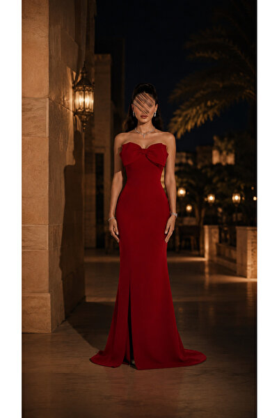 Meryl Barbie Dress Elegant Red Color