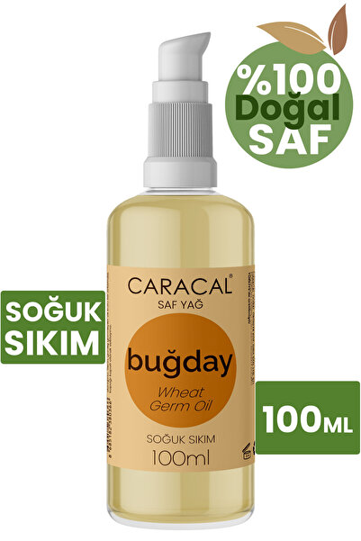 caracal 100ml Pure Cold Pressed Wheat Oil Natural and Unadulterated Wheat Ger...