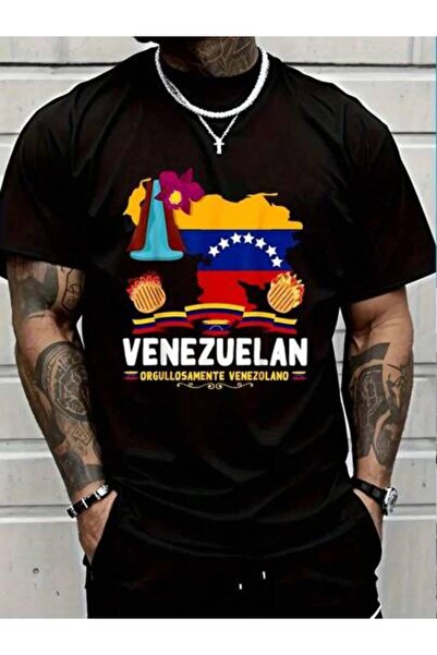 9JY 100_ Cotton Flag Outfit Idea For Kids With Arepas T-Shirt Women's Men's G...