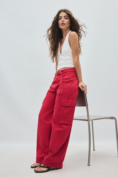 Stradivarius Barrel kargo pantolon