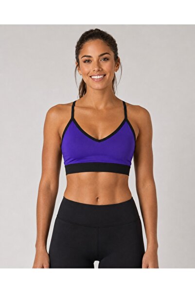 Derya Kurşun Basic Patterned Padded Bustier 529-011