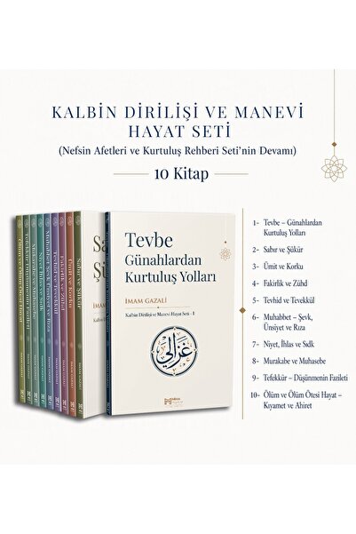 Miras Yayınları Kalbin Dirilişi ve Manevi Hayat Seti (10 Kitap)