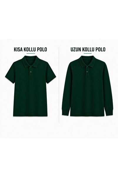 FİRES GİYİM KIZ-ERKEK POLO YAKA OKUL LAKOST TİŞÖRT UZUN KOL - KISA KOL DAYANI...