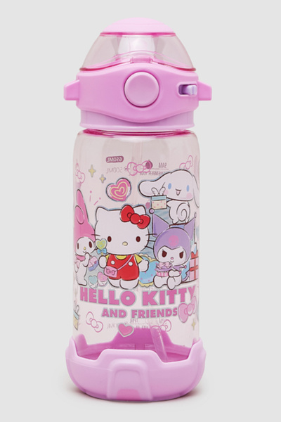 R&B Hello Kitty & Friends Print Sipper Water Bottle
