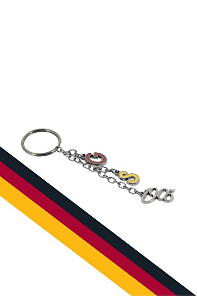 Galatasaray Gs Logo Plated Keychain
