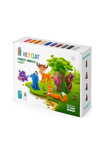 Hey Clay Animale de pădure, plastilină