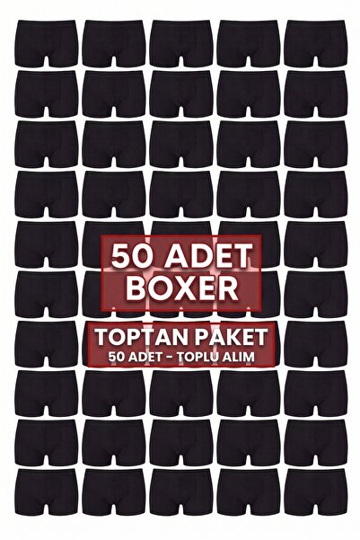 NACAR STORE 50 قطعة من بوكسرات الرجال القطنية الليكرا الاقتصادية للغاية، حزمة...