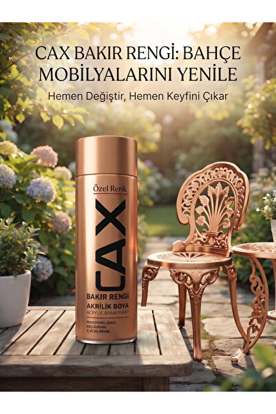 caxcolors CAX Rengi Akrilik Sprey Boya 400ml - Ahşap Bahçe Mobilyası ve Hobi ...