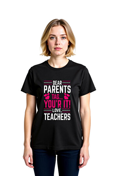 PayBuy Mulțumim profesorilor - Tricou pentru femei cu mesaj amuzant imprimat
