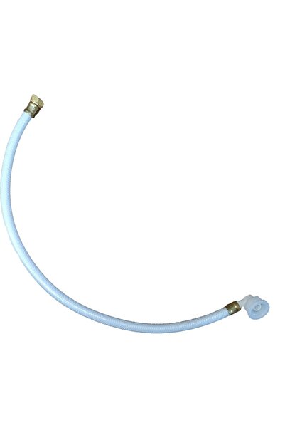 Deka Flexible 55 cm Rezervuar Bağlantı Hortumu 3/8" - 1/2" Sarı Metal ve Plas...