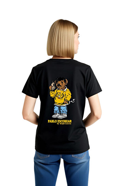 PayBuy Women's Cartoon Bear Graphic Printed Short Sleeve T-Shirt 100% Cotton ...