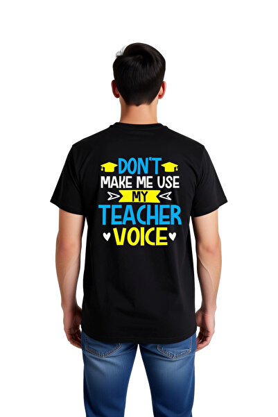 PayBuy Men's Humorous Profession Printed T-Shirt Teacher Theme Graphic Patter...
