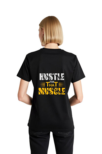 PayBuy Motivational Written Printed Women's T-Shirt for Exercise