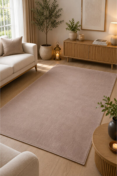 Talvora Home Kaymaz Taban Peluş Halı – Yumuşak Dokulu, Yıkanabilir, Leke Tutm...