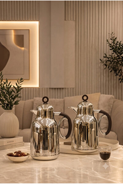 Generic Trams Hospitality Tea & Coffee Set Plastic & Glass Interior 1+1 Ltr. ...