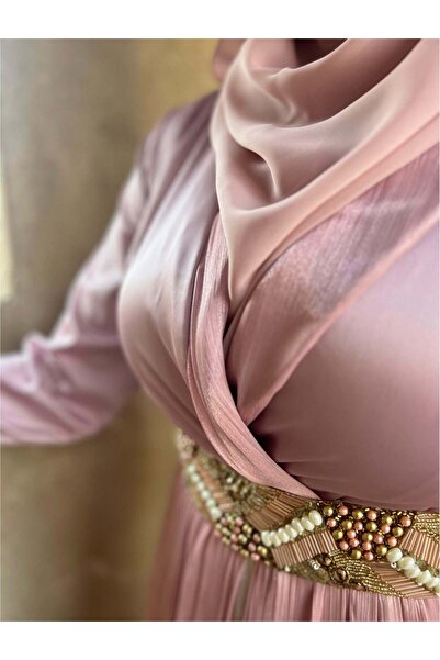 details Rose Kaftan Dress
