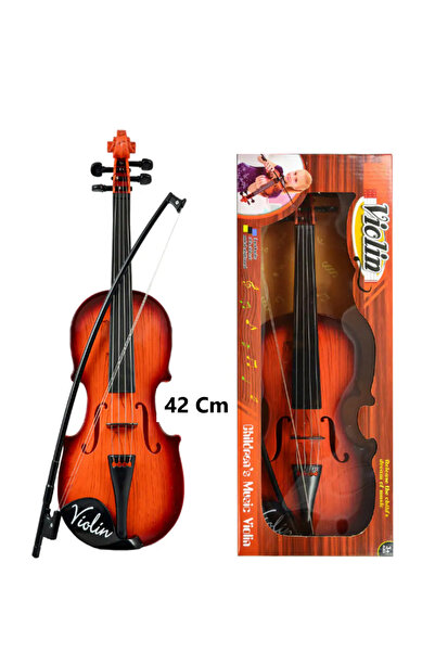 Ztoys Keman Violin Yaylı Çocuk Müzik Aleti Gerçekçi Tasarım Eğitici Oyuncak 4...