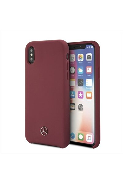 MERCEDES MEHCPXSILRE iPhone X σκληρή θήκη κόκκινη