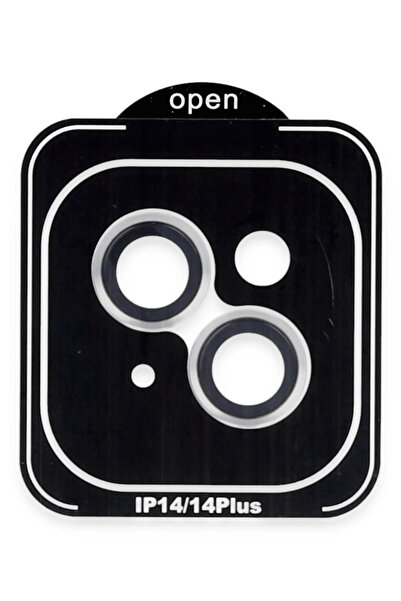 Fuchsia Iphone 14 pvd metal camera lens - silver