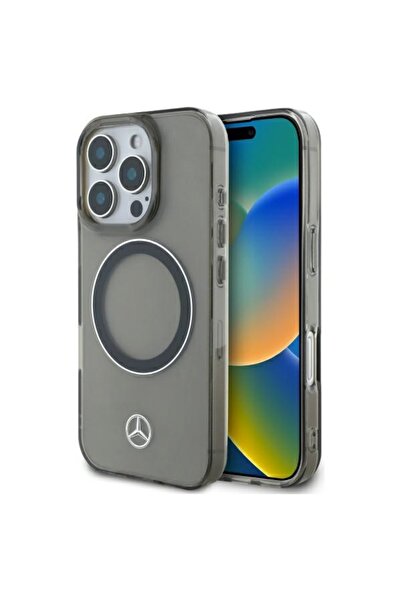 MERCEDES MEHMP16X23HUOSK iPhone 16 Pro Max 6.9 " μαύρη σκληρή θήκη Ασημένιο Δ...
