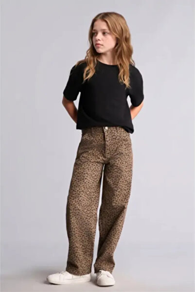 DeFacto Girl's Canvas Trousers I1701A8/Bn335