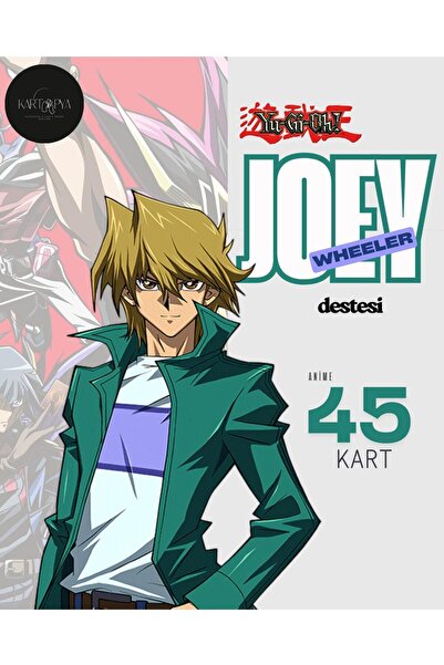 Cakmak Oyun Dukkani Joey Wheeler Anime Hal Destesi 45 Köşeli Kenar Yugioh Kar...